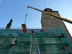 Kirchenrenovierung 2010 / 2011 (Foto: Karl-Franz Thiede)